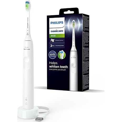 Philips Sonicare Series 4100 elektrisk tandbørste - hvid