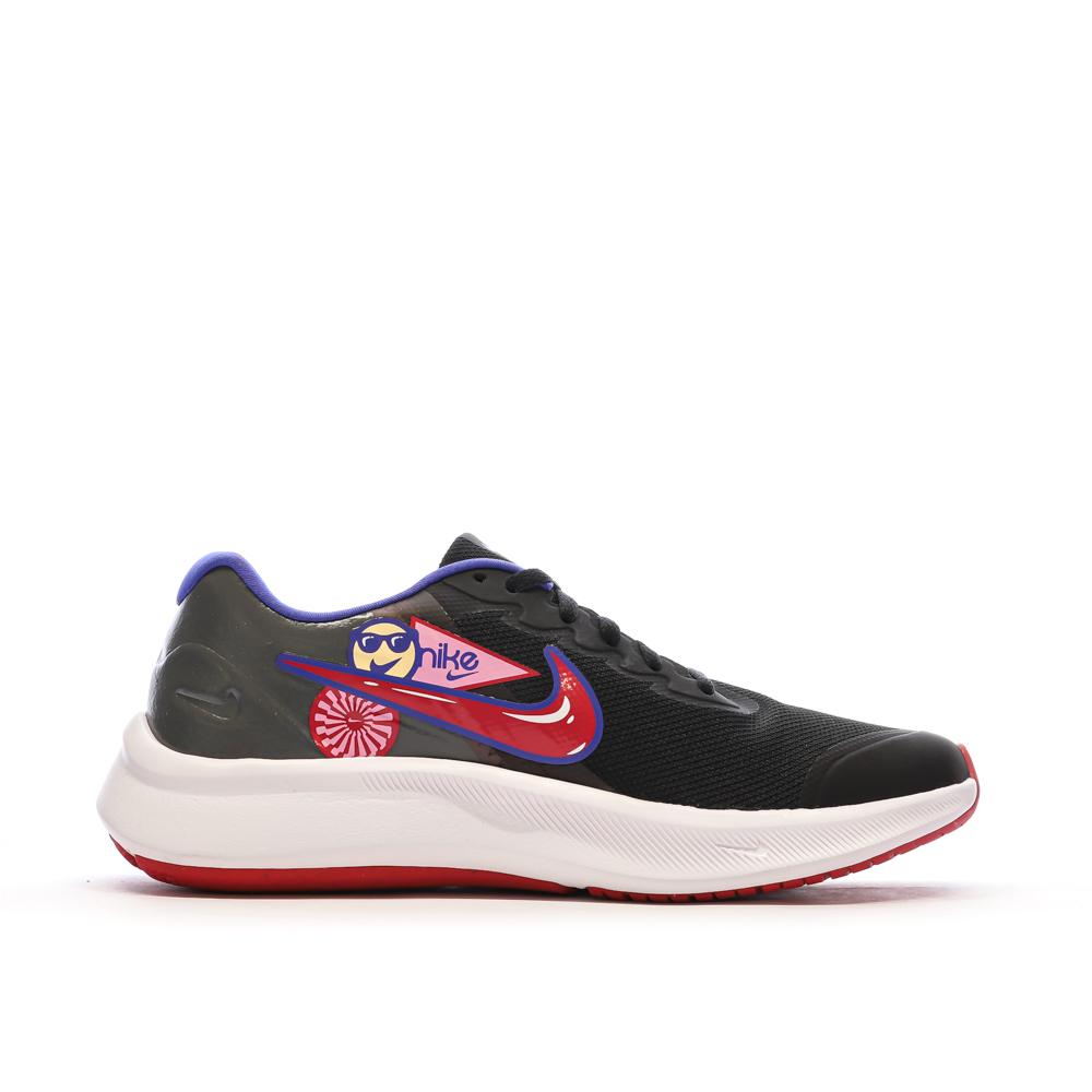 Nike Baskets Noires Junior Nike Star Runner 3