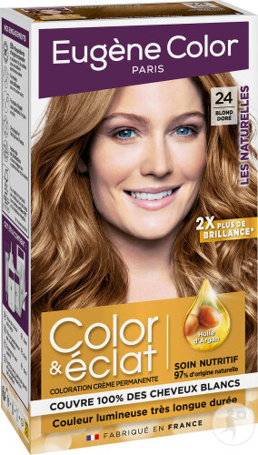 Eugène Color Les Naturelles Color & Eclat 24 Blond Doré 1 Kit