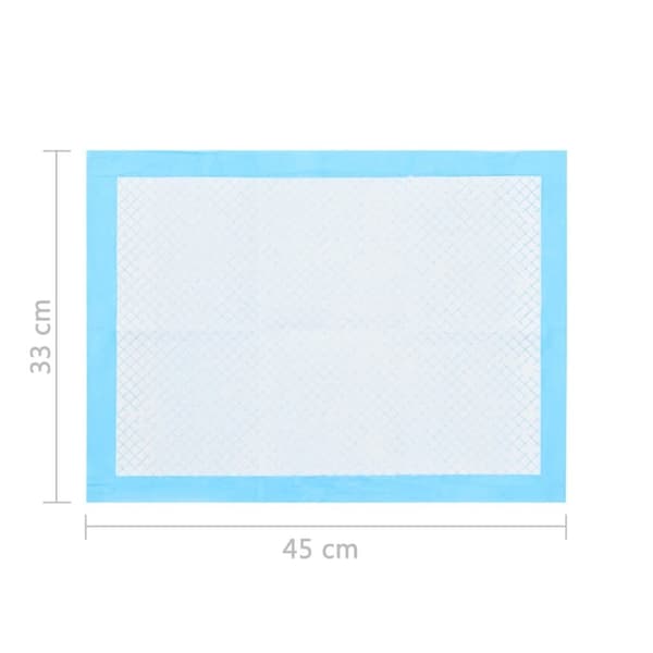 vidaXL Dyretreningsmatter 100 stk 45x33 cm ikke-vevet stoff