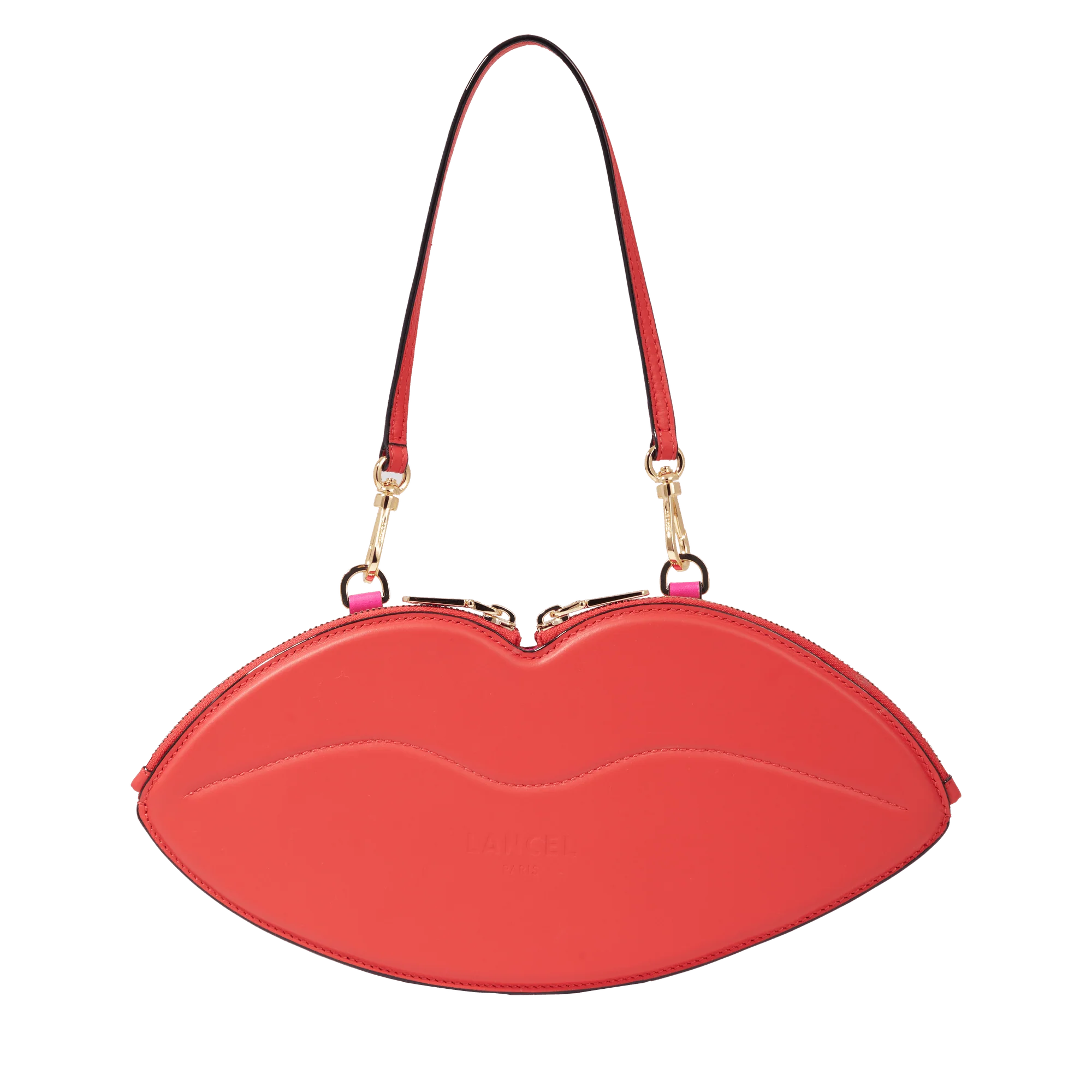 Sac pochette Origami de Lancel-Tomate