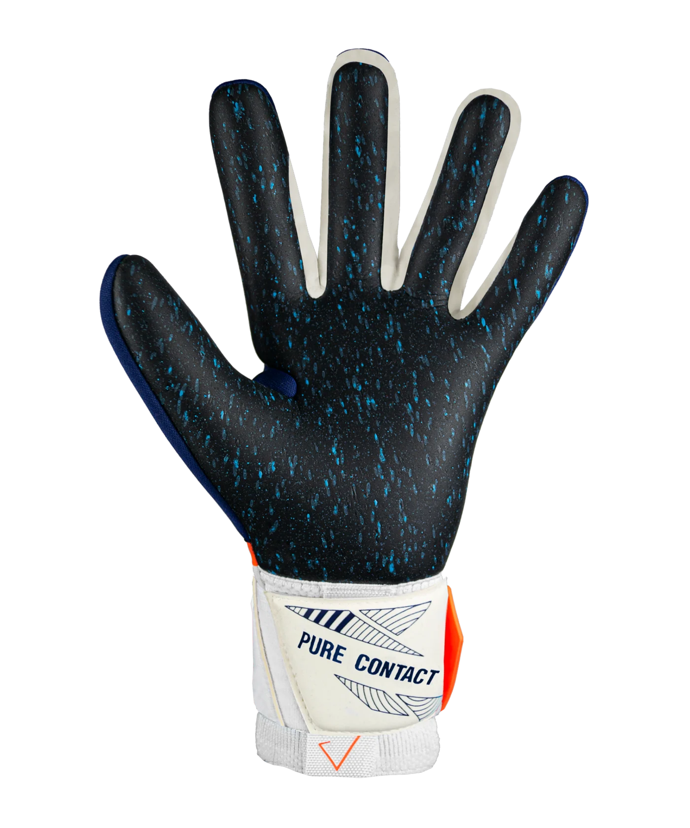 Reusch Pure Contact Fusion TW-Handschuhe Blau Orange Schwarz F4848