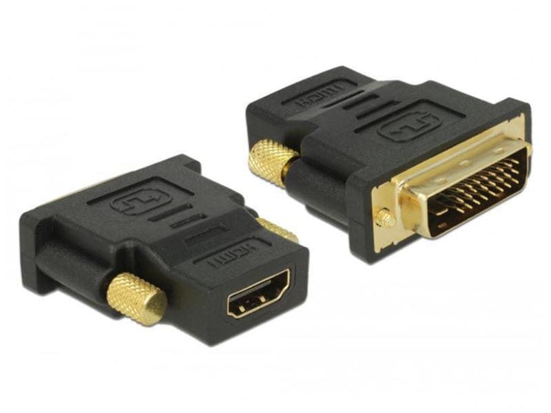 Delock Adapter DVI-D - HDMI Umwandlung von DVI-D in einen HDMI Port