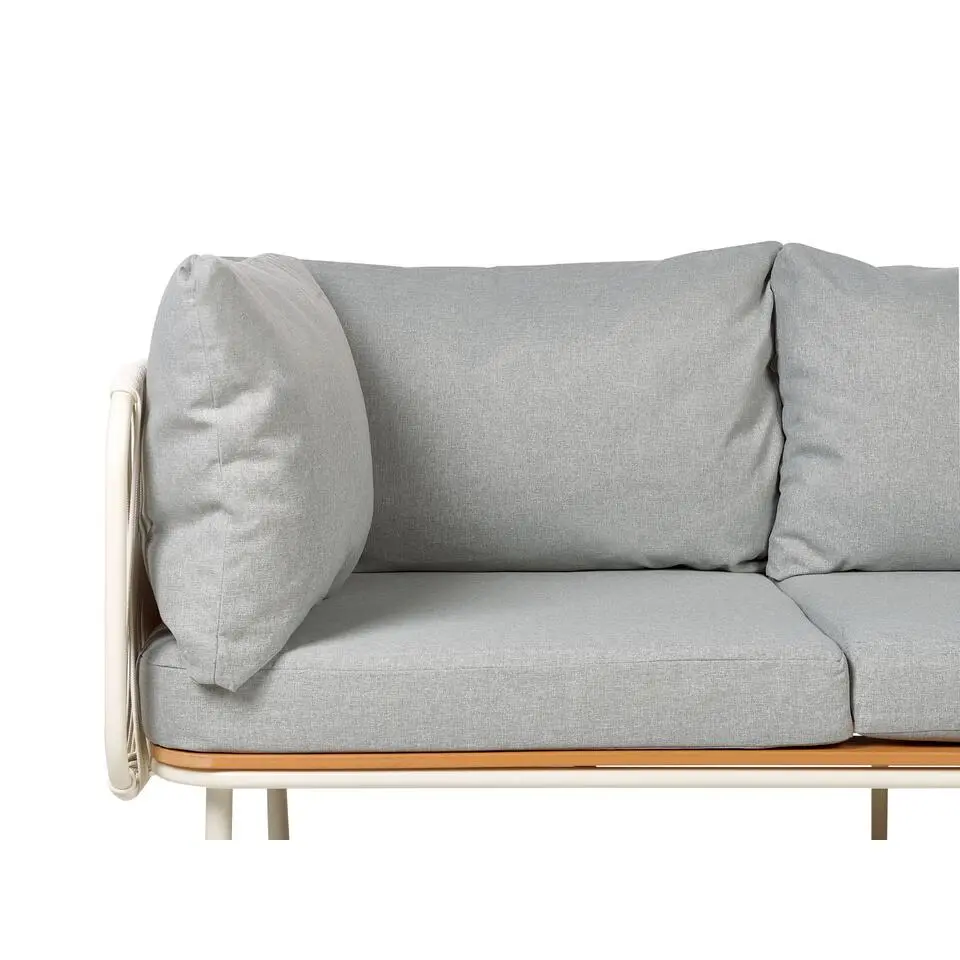 SENISE - Loungeset voor 3 - Grijs - Aluminium