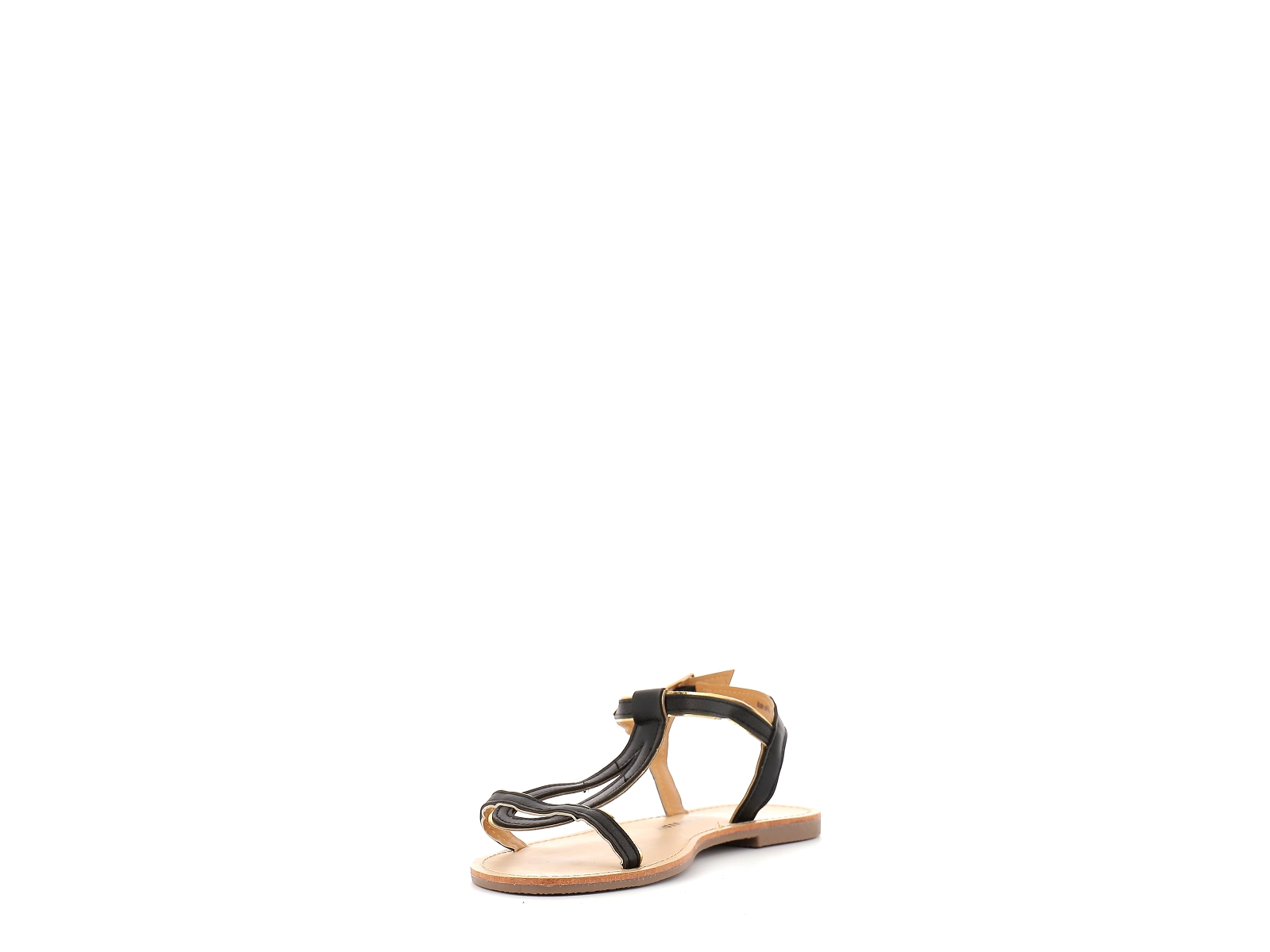 F brand-B827480 Synthétique Noir