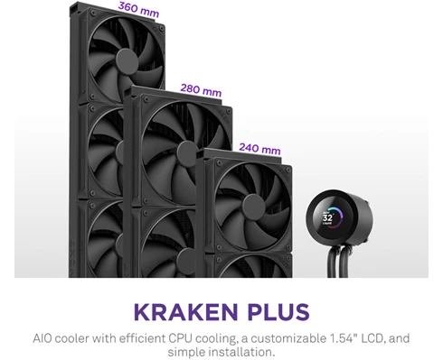 NZXT Kraken Plus 240 Black