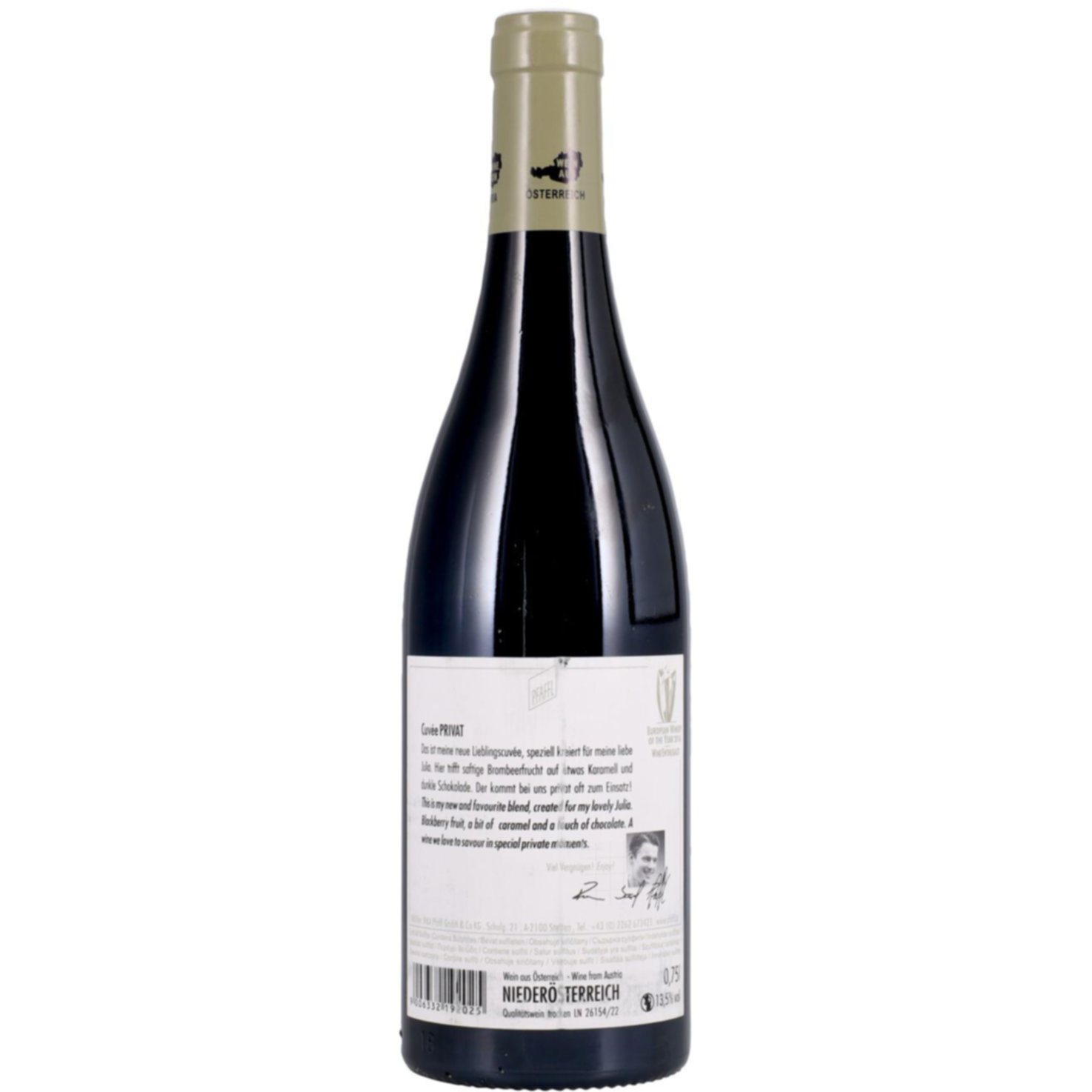 Niederösterreich Cuvée Privat Pfaffl -75cl