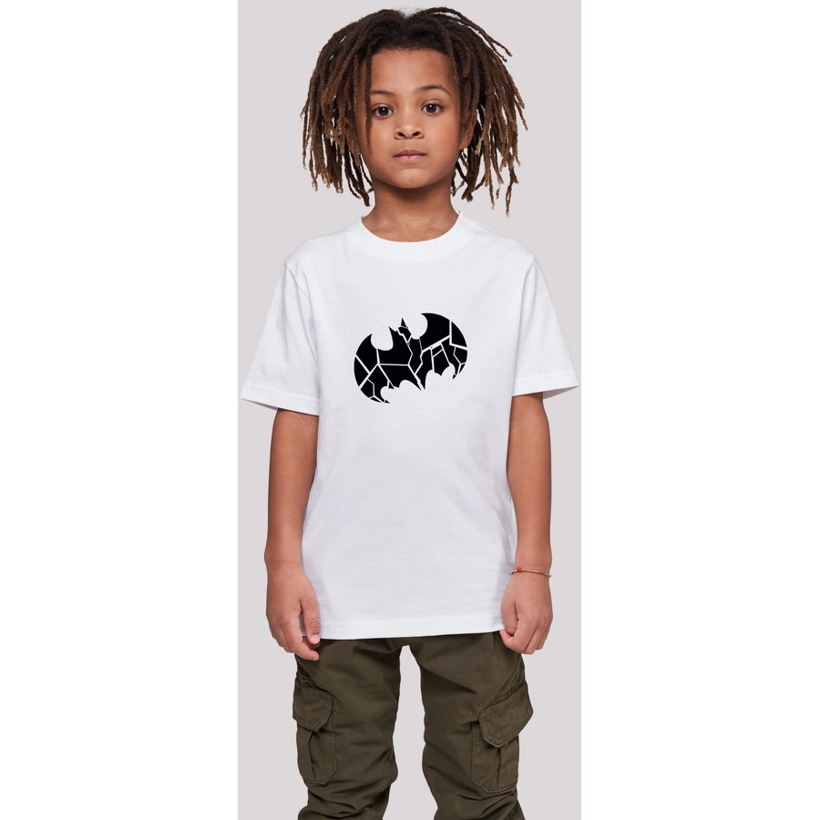 F4NT4STIC T-Shirt DC Comics Batman Logo weiß