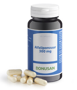 Bonusan Alfaliponzuur 300mg Capsules 60CP