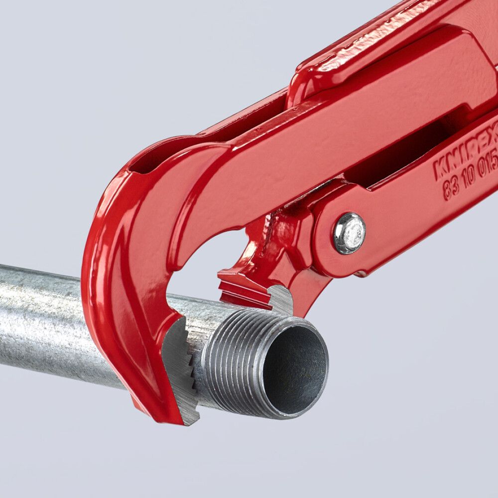 RØRTANG KNIPEX 90° RØD PULVERBELAGT
