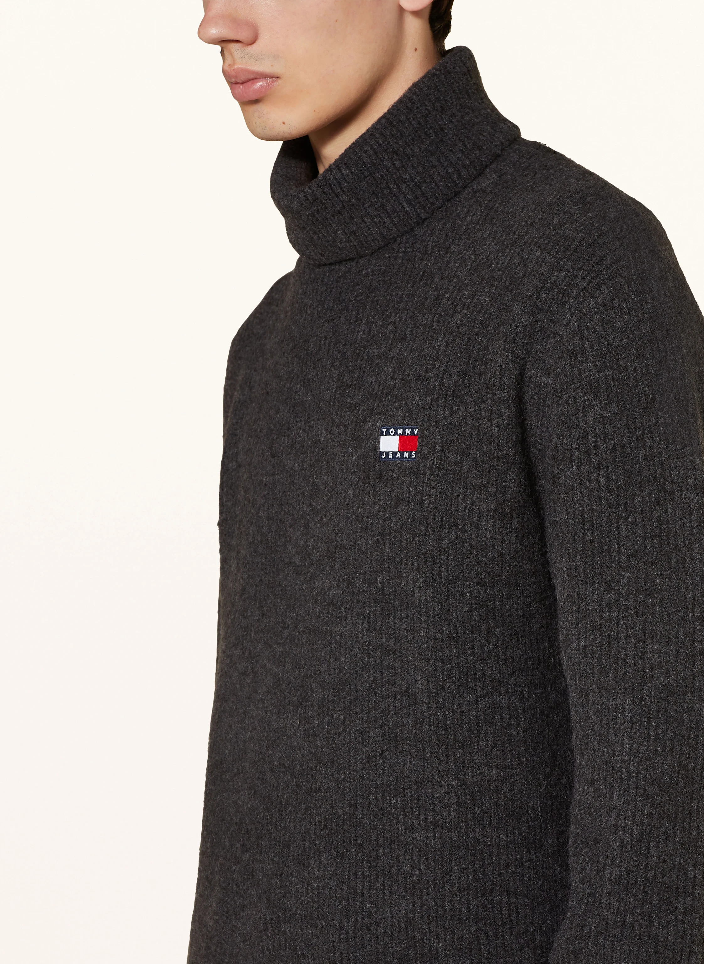 TOMMY JEANS Rollkragenpllover