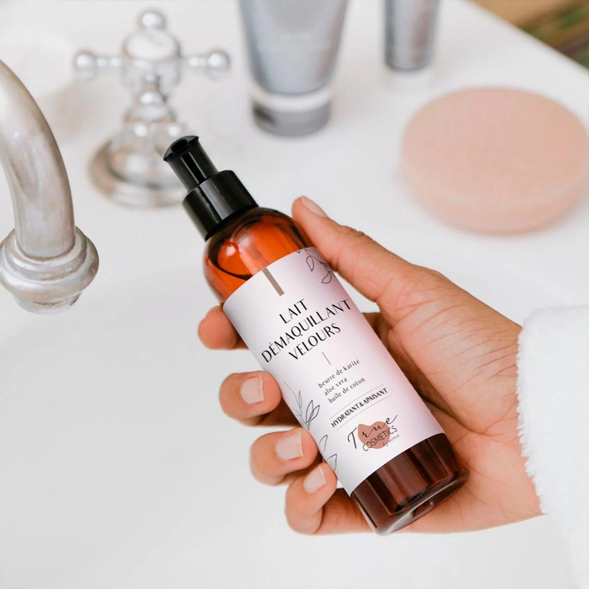 Lait Démaquillant Velours True Cosmetics 150ml