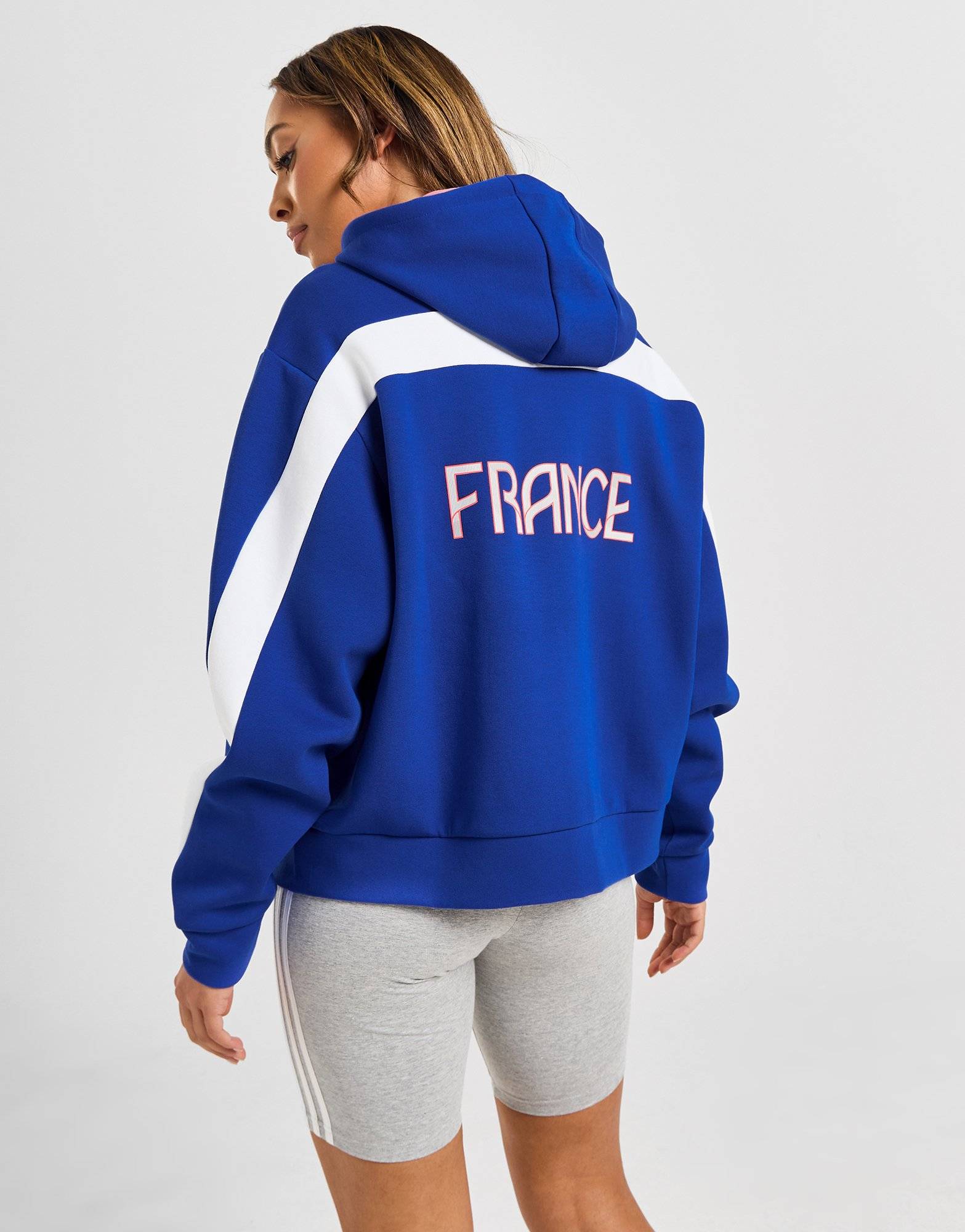 adidas Sweat à Capuche Team France Femme