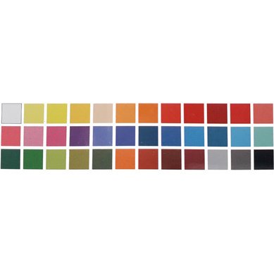 Crayon de couleur hexagonal, étui en métal de 36