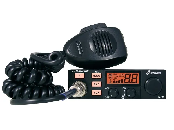 Stabo CB-mobilradio Multinorm/Vox 12/24V xm3004e (30130)