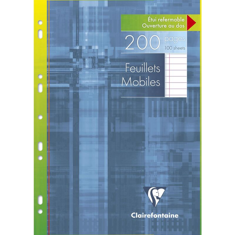 Clairefontaine Ringbucheinlage, A4, liniert