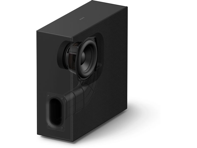 Sony Subwoofer BRAVIA Theatre Sub 7 Schwarz Zusätzlicher kabelloser 100-W-Subwoofer