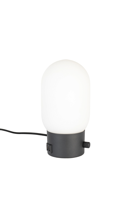 Zuiver Urban charger tafellamp zwart