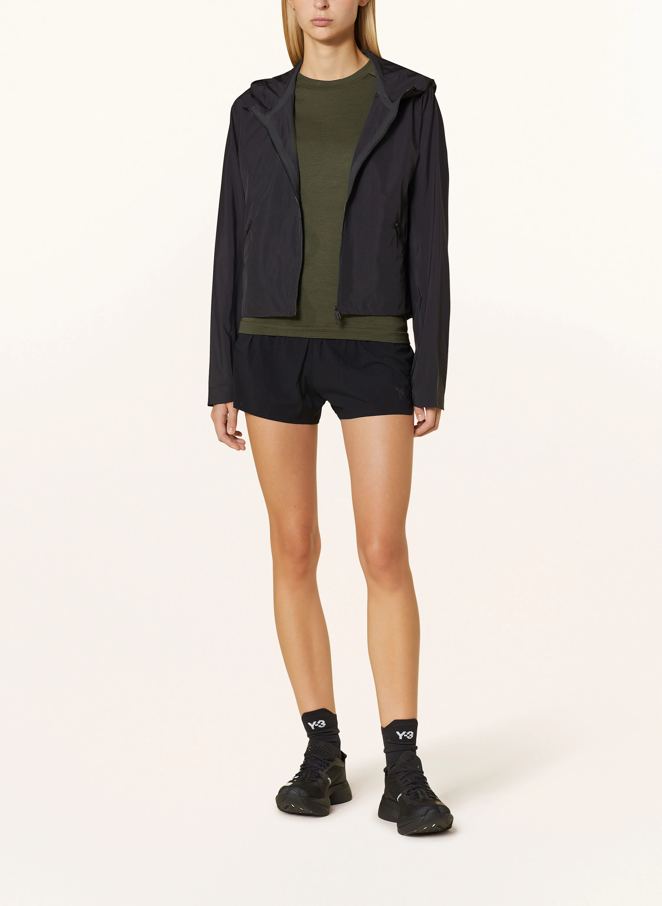 Y-3 2-in-1-Laufshorts RUN