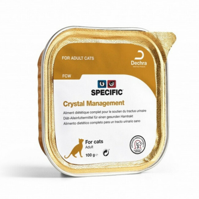 Pâtée Specific pour chats FCW Crystal Management