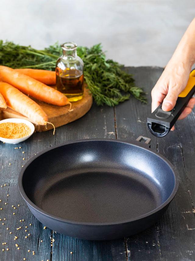 Bratpfanne mit abnehmbarem Griff, 18 cm
