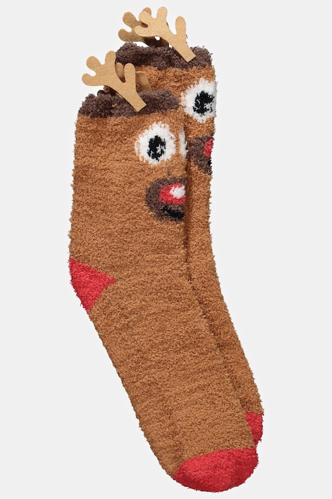 Socken, Elch, Kuschelsocken