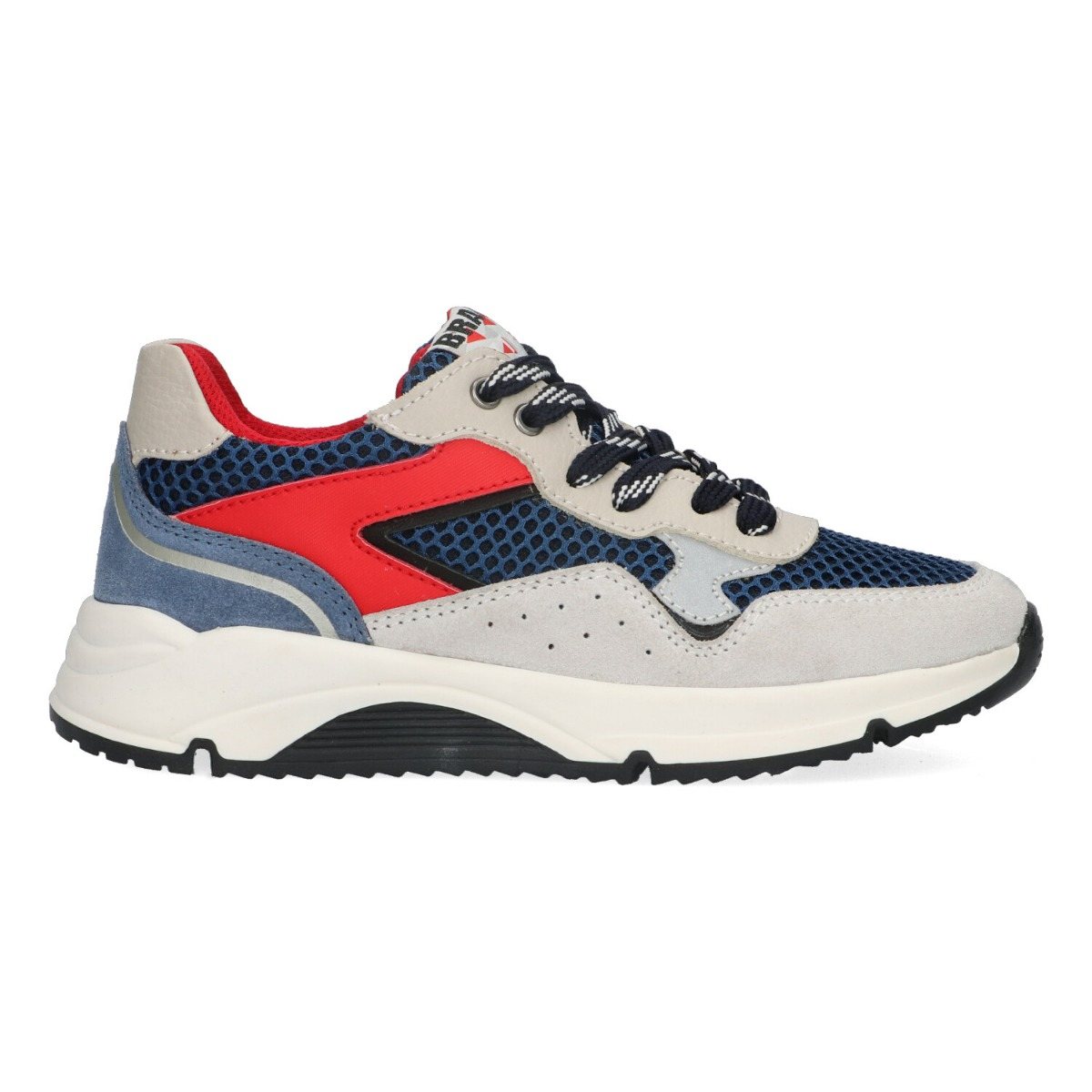Felix Flow - Lage Sneakers Braqeez Grijs