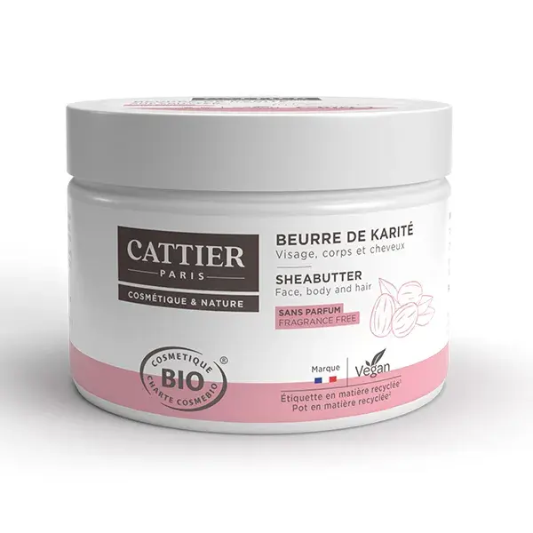 Manteiga de Karité 100% Orgânica Cattier 100g