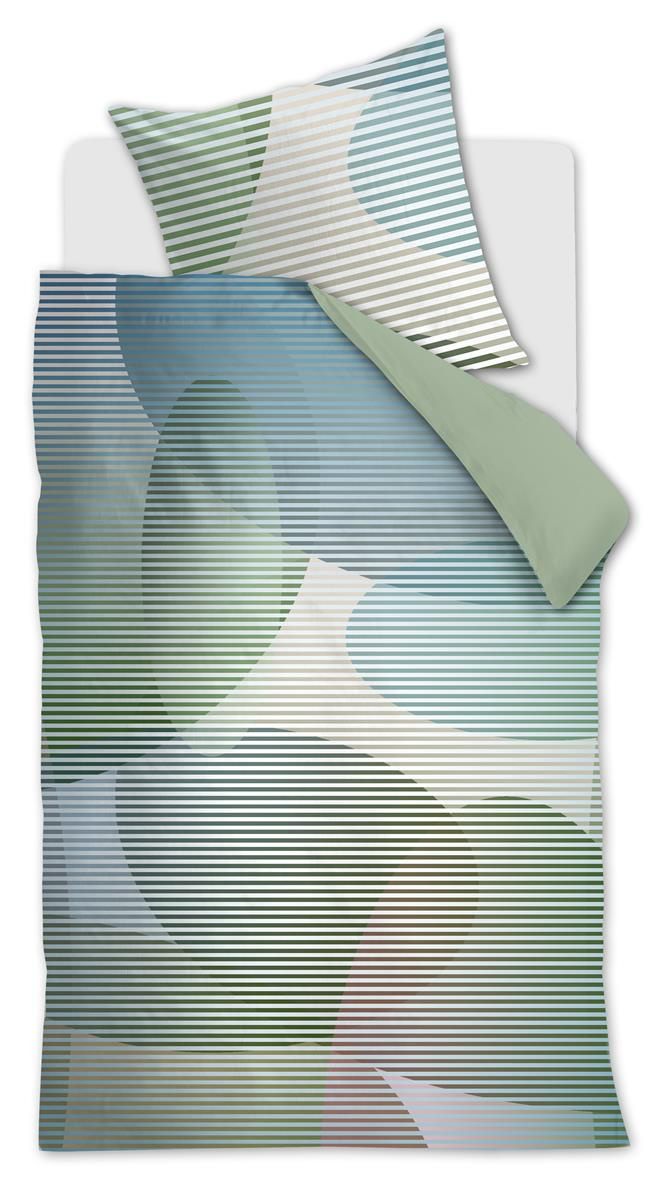 Bettwäsche PRISMATIC Satin 135x200 cm, mit 1 Kissen