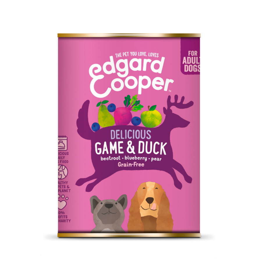 Edgard & Cooper Adult Grain Free Vein and Duck Can for Dogs