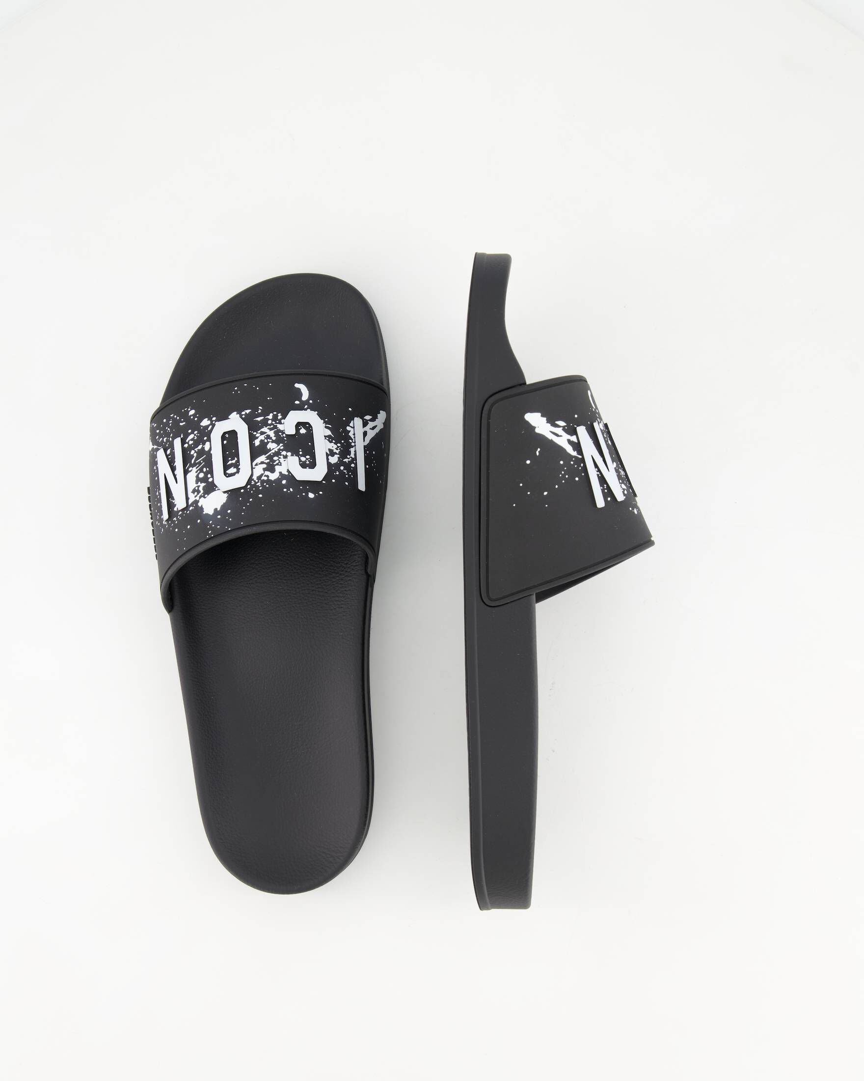 Dsquared2| Herren Pantoletten ICON SPLASH SLIDE