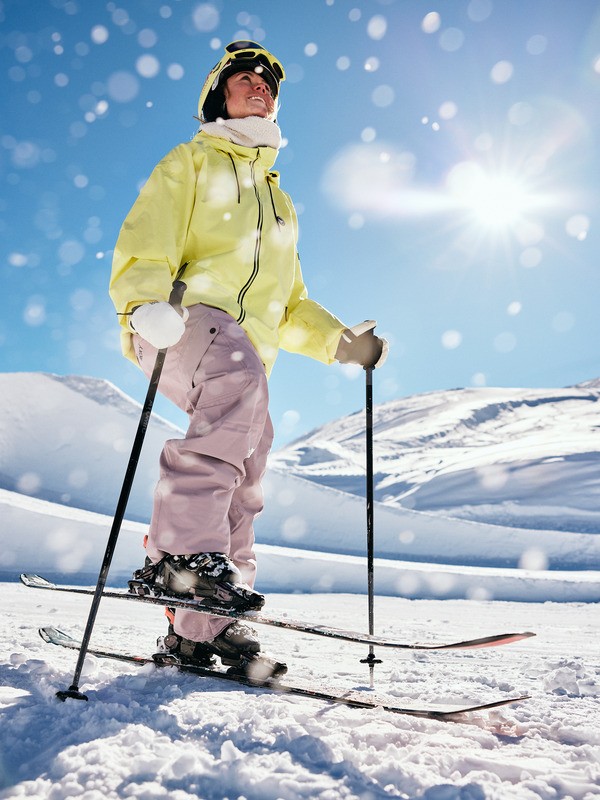 Landscape 10K Veste de snow technique Jaune Femme