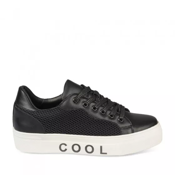 Baskets NOIR ACTIVE FASHION