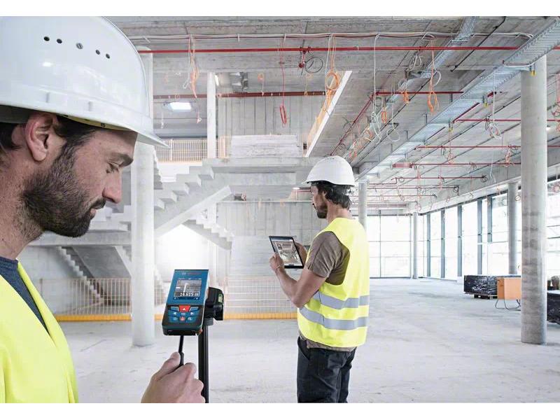 Bosch Professional Laser-Distanzmesser GLM 100-25 C 100 m Präziser Laser-Entfernungsmesser für einfaches Messen und Dokumentieren im Innen- und Aussenbereich