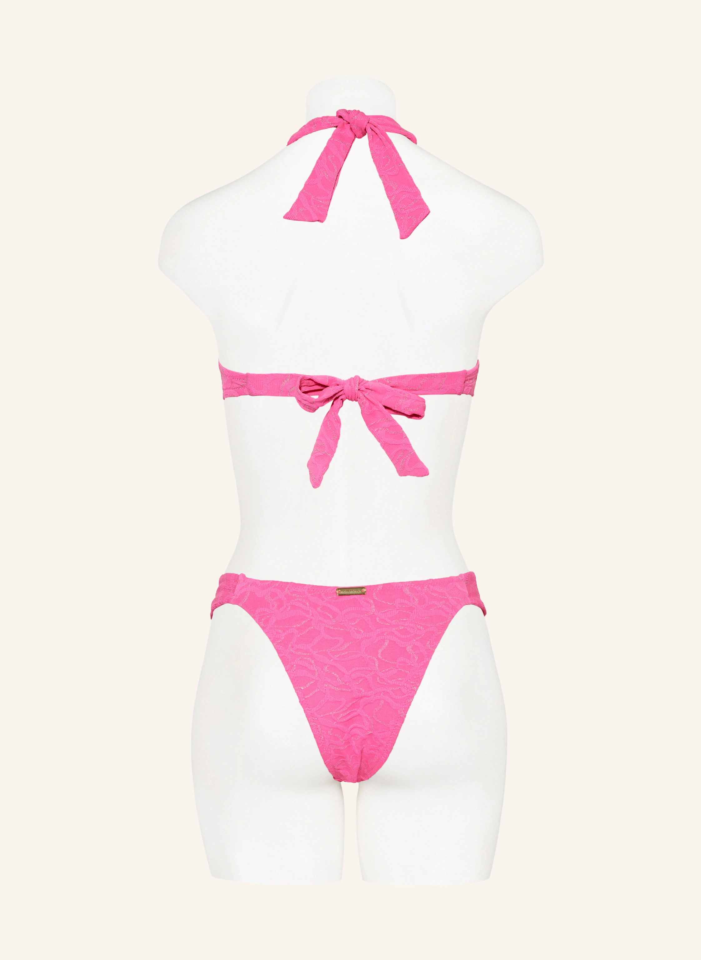 watercult Neckholder-Bikini-Top SUPERNOVA mit Glitzergarn