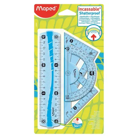 Maped Flex Mini Zeichenset, 4-teilig, sortiert
