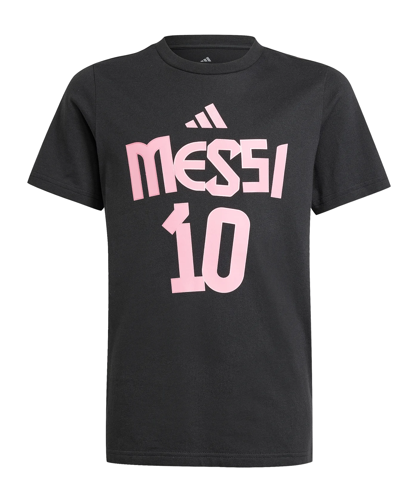 adidas Messi T-Shirt Kids Schwarz