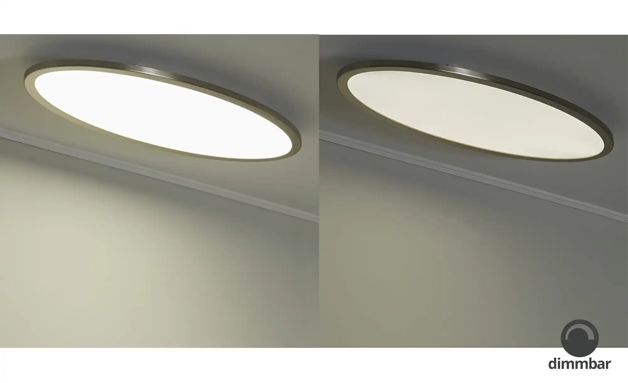 Meisterleuchten Smart Home-Deckenleuchte, oval