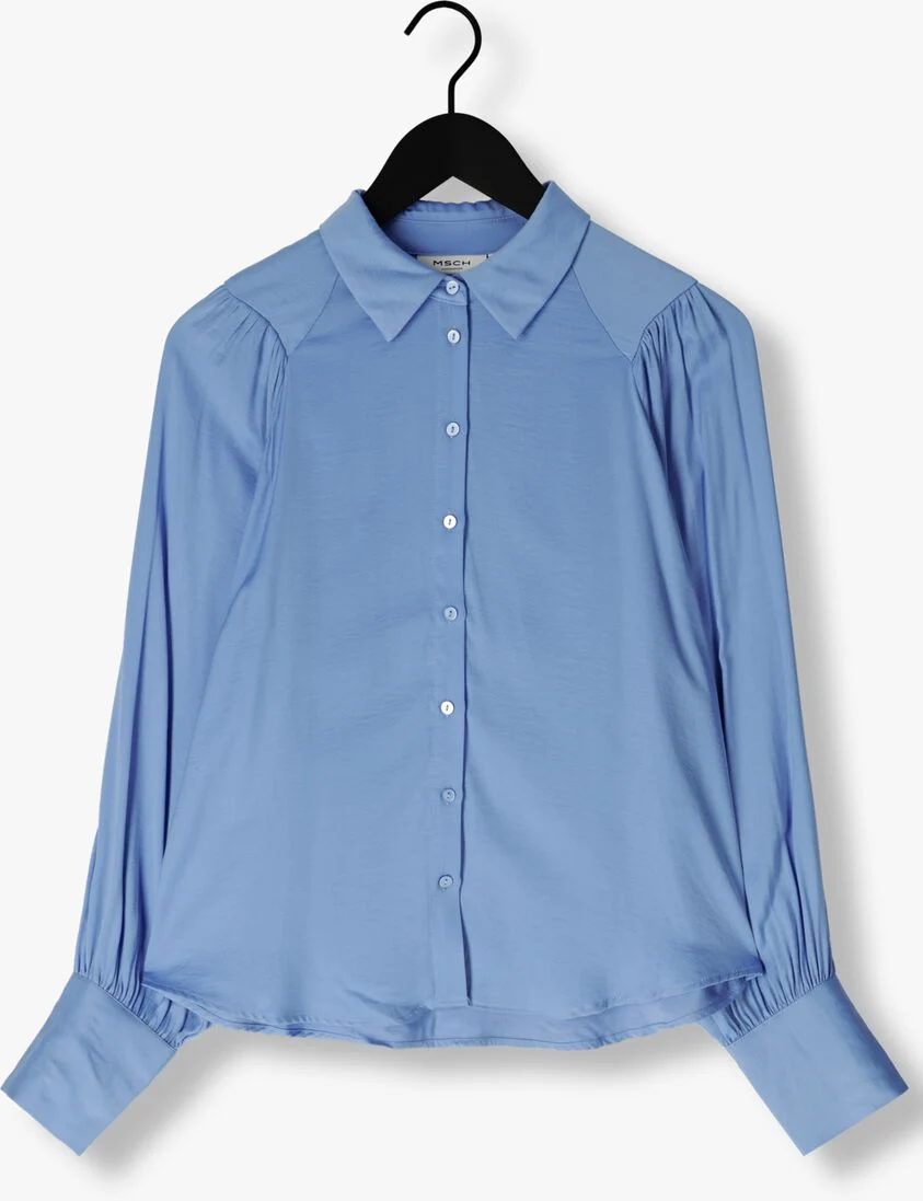 MSCH COPENHAGEN donkerblauwe msch copenhagen blouse mschmaluca shirt