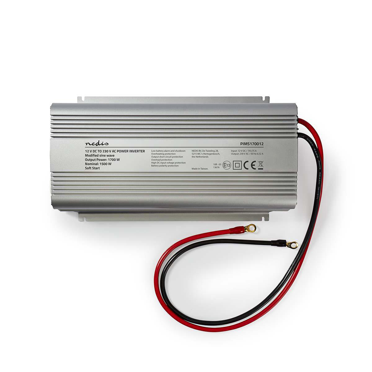 Nedis PIMS170012 Gemodificeerde Sinusgolf Omvormer - 1700 watt