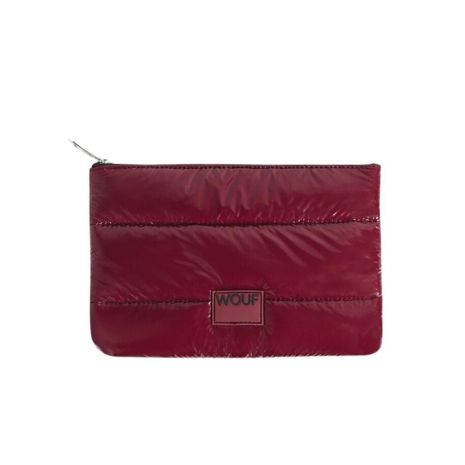 Wouf  Glossy clutch - Burgundy