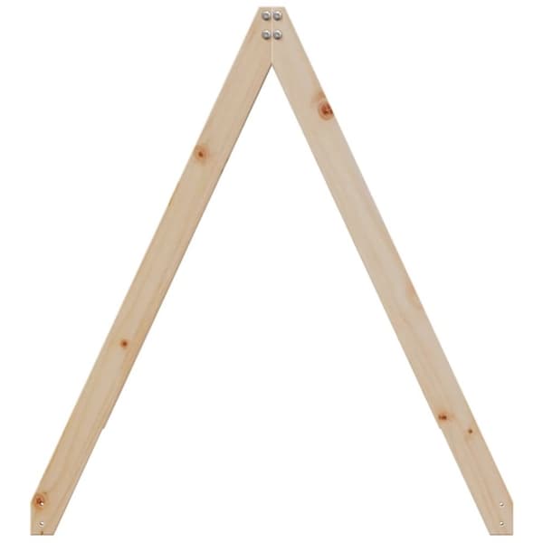 vidaXL Tak for barneseng 199x95,5x88 cm heltre furu
