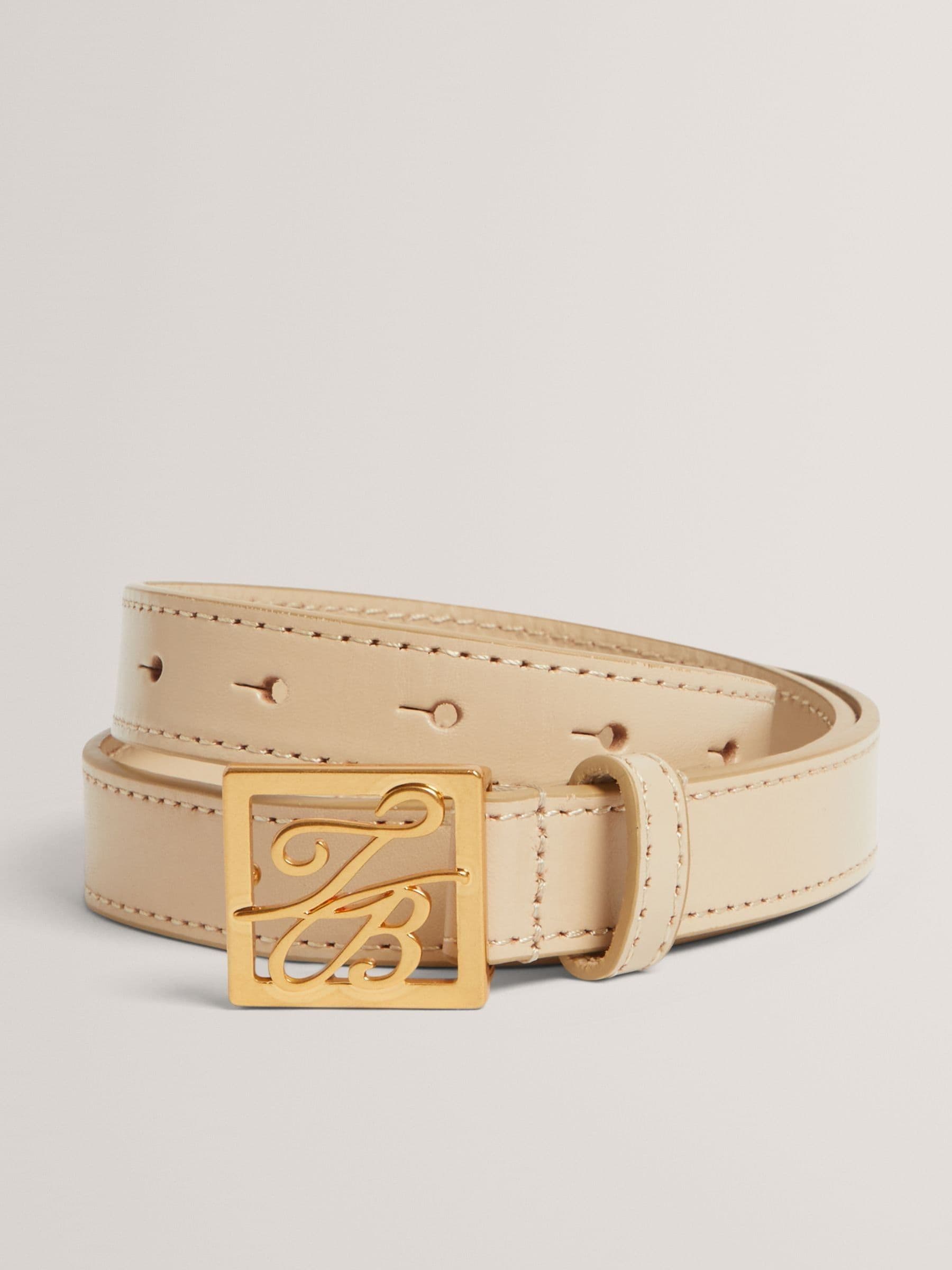 Ted Baker Scriptt-Tb Script Leather Belt