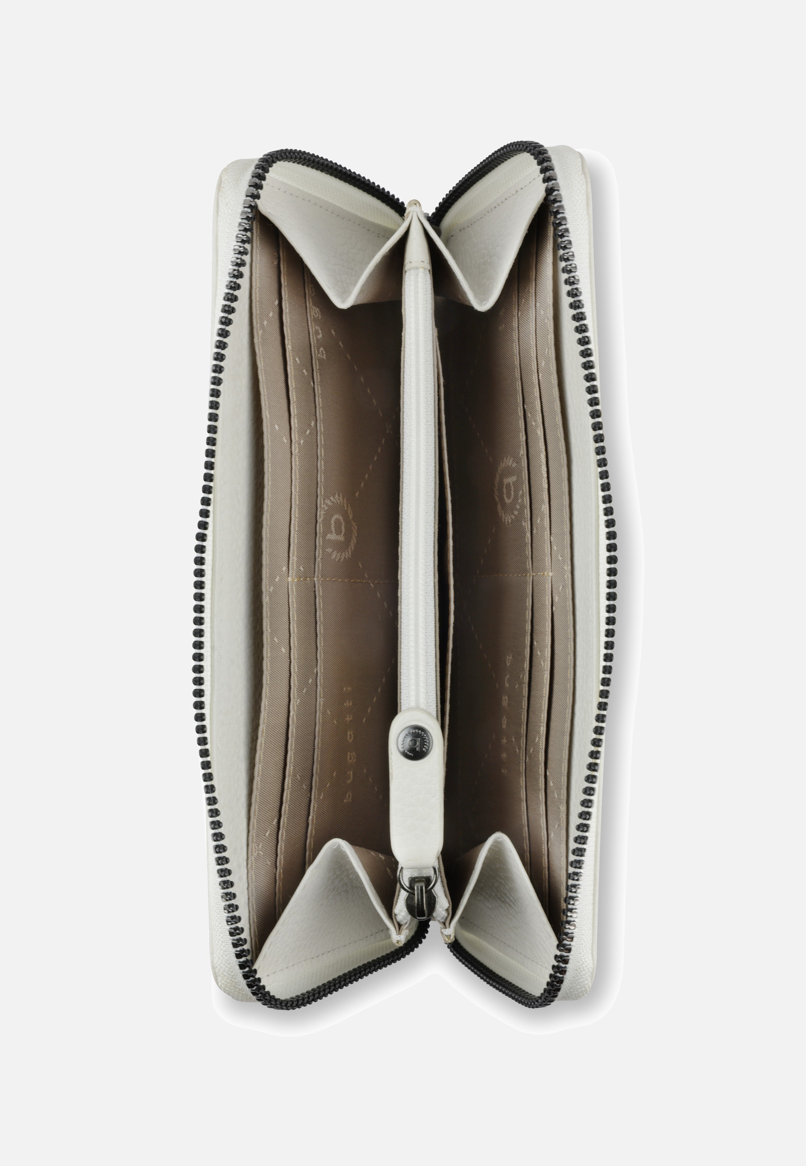 Elsa Long Ladies Zip Weiß - Portemonnaie