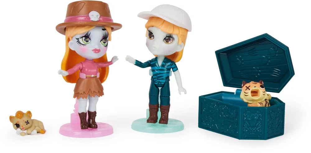 ZOMBAES WILD VIBES - PACK DE 2 WILD VIBES BIG CAT UN-RESCUE