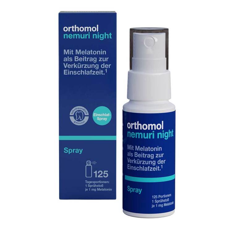 Orthomol nemuri night Spray, 25 ml