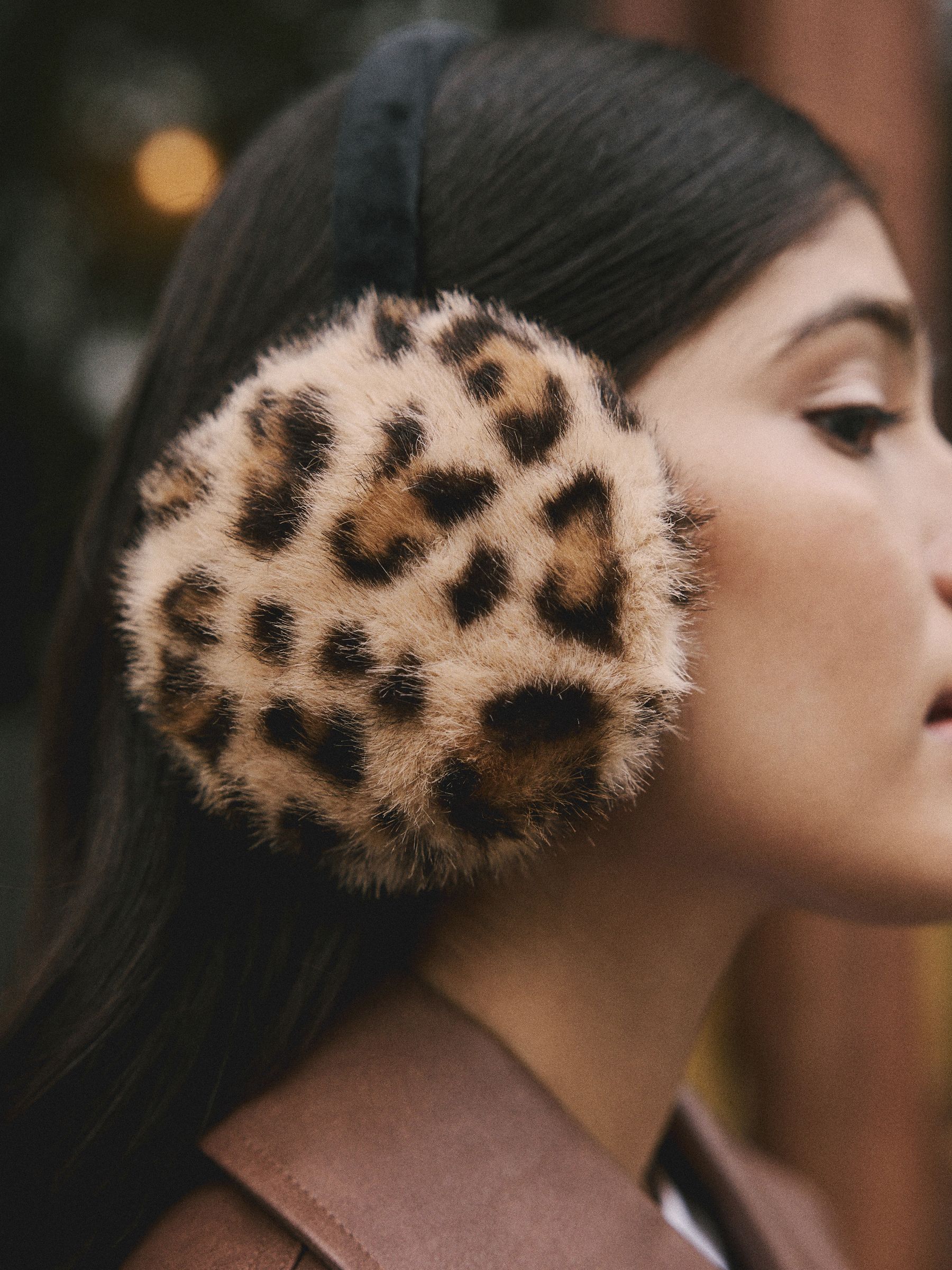 Luipaardprint - Faux Fur Ear Muff