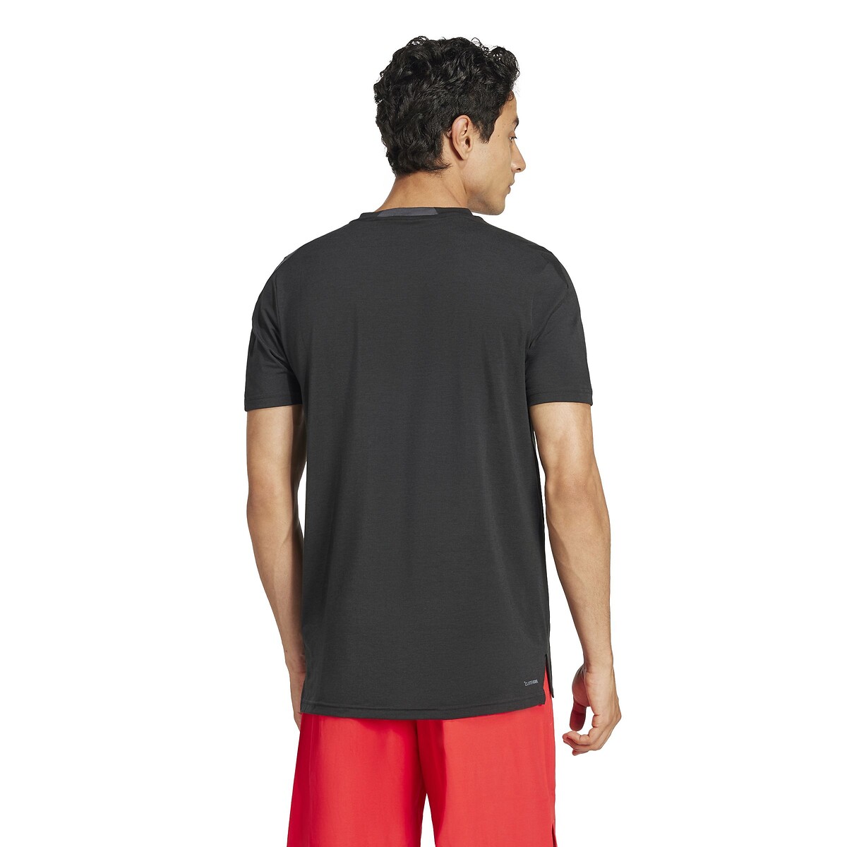 Camiseta de manga curta adidas Performance com 3 listras D4T