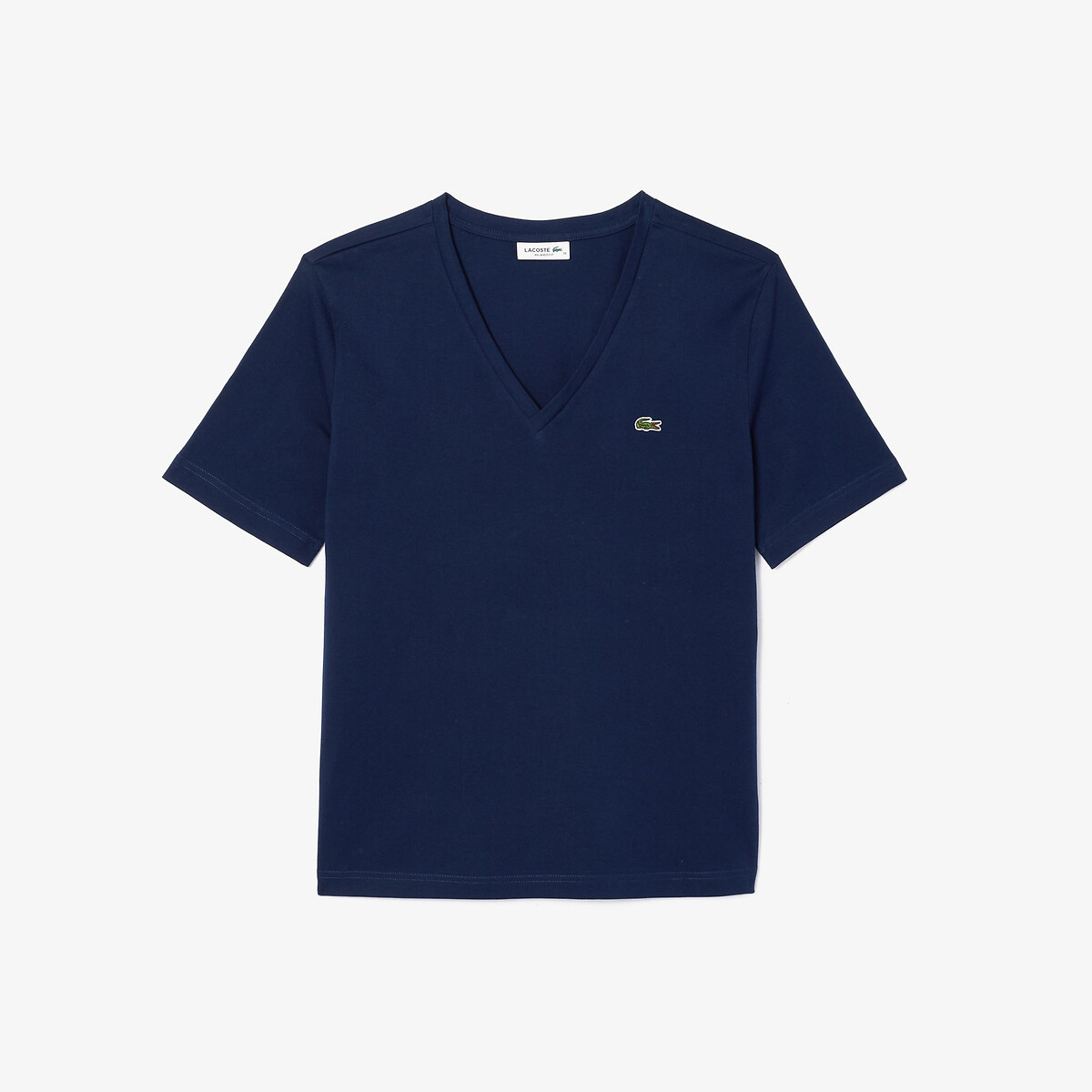 Camiseta LACOSTE com decote em V