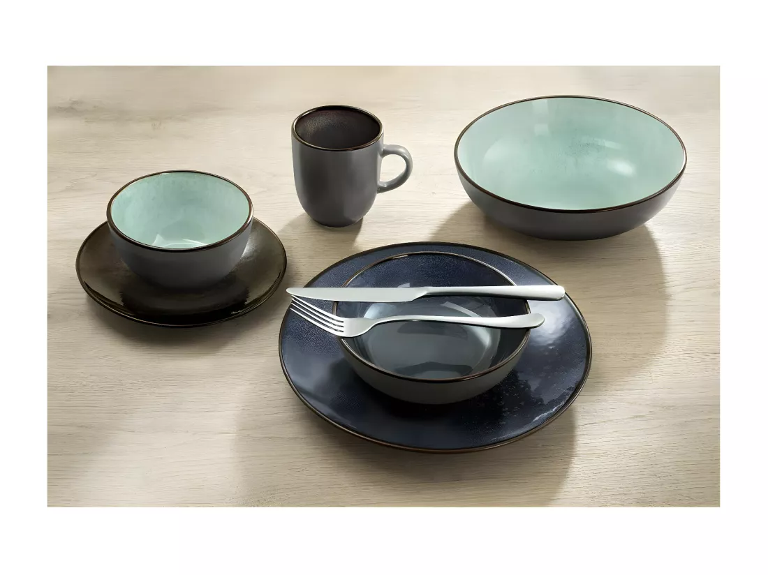 Feeling Jade - Assiette plate 26.5 cm (lot de 6)